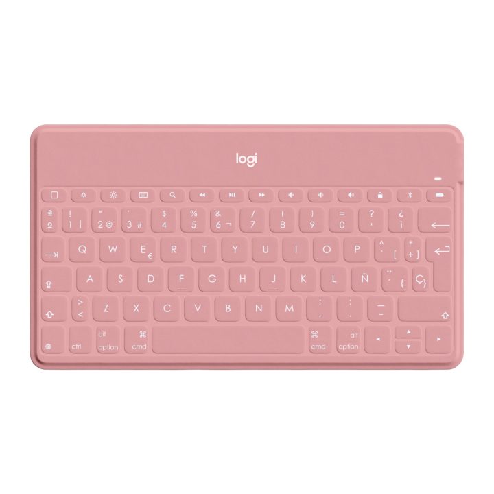 Logitech Keys-To-Go QWERTY Español Bluetooth Blanco