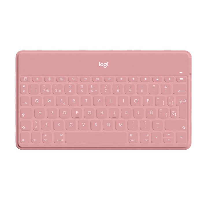 Logitech Keys-To-Go QWERTY Spanish Bluetooth White