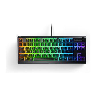 Teclado Steelseries APEX 3 TKL USB QWERTY Inglês dos EUA Preto (64831)