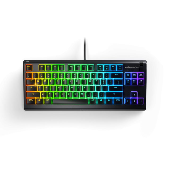 SteelSeries APEX 3 TKL USB Keyboard QWERTY US English Black (64831)