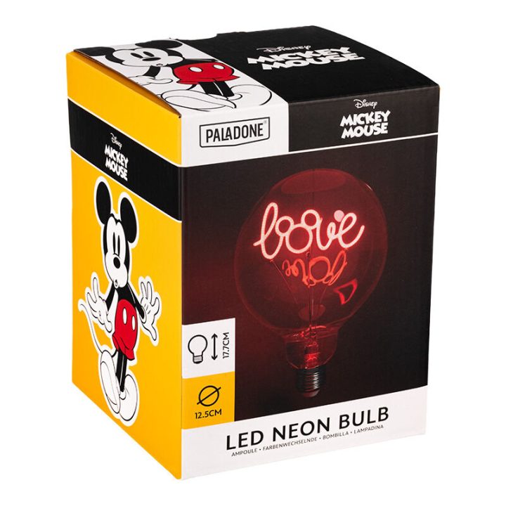 Lâmpada LED neon Paladone Mickey Mouse