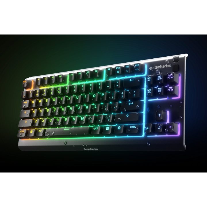 Teclado Steelseries APEX 3 TKL USB QWERTY Inglês dos EUA Preto (64831)