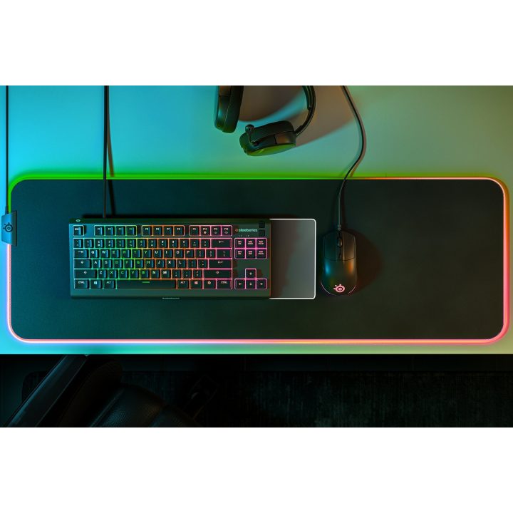 Teclado Steelseries APEX 3 TKL USB QWERTY Inglês dos EUA Preto (64831)