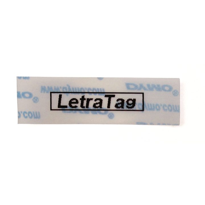 DYMO LT Authentic Plastic Labels | Black on Clear | 12 mm x 4m | for…