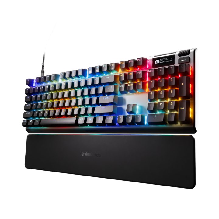 Steelseries APEX PRO GEN 3 teclado de jogo USB Inglês dos EUA Preto…
