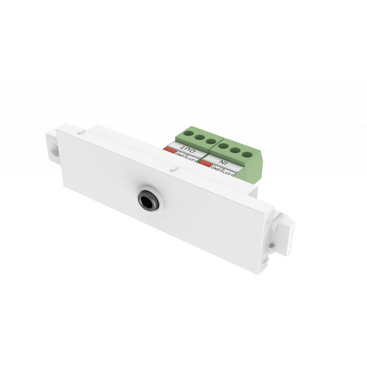 Vision Modular AV Front Panel Component - 3.5 mm Mini-Jack Module -…