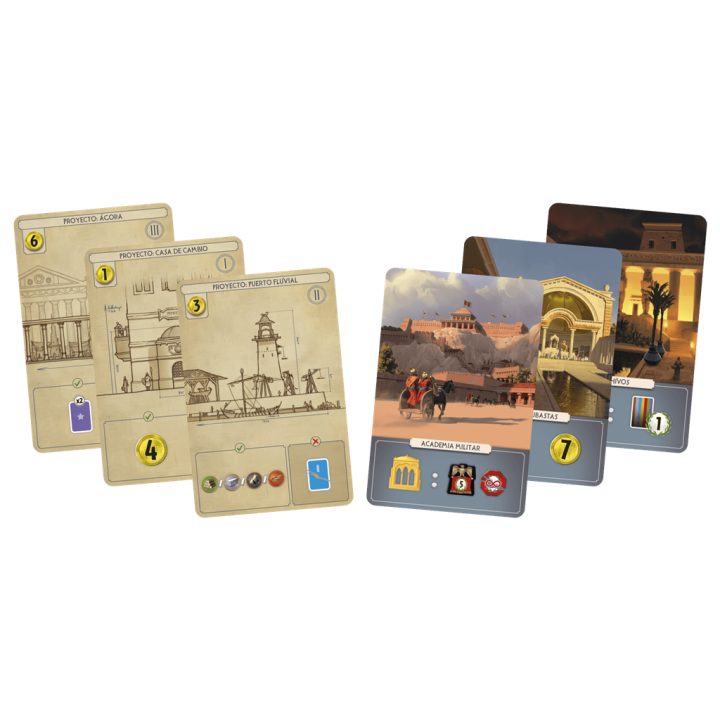 Asmodee 7 Wonders Edifice Board Game Recommended Age 10 (7EDES02)