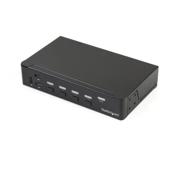 StarTech.com 4-Port DisplayPort 4K KVM Switch with USB 3.0