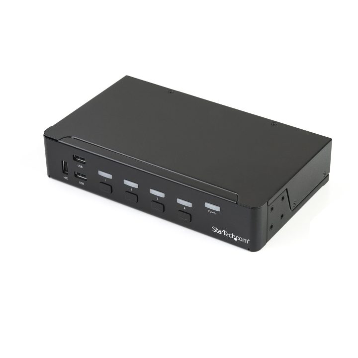 StarTech.com 4-Port DisplayPort 4K KVM Switch with USB 3.0