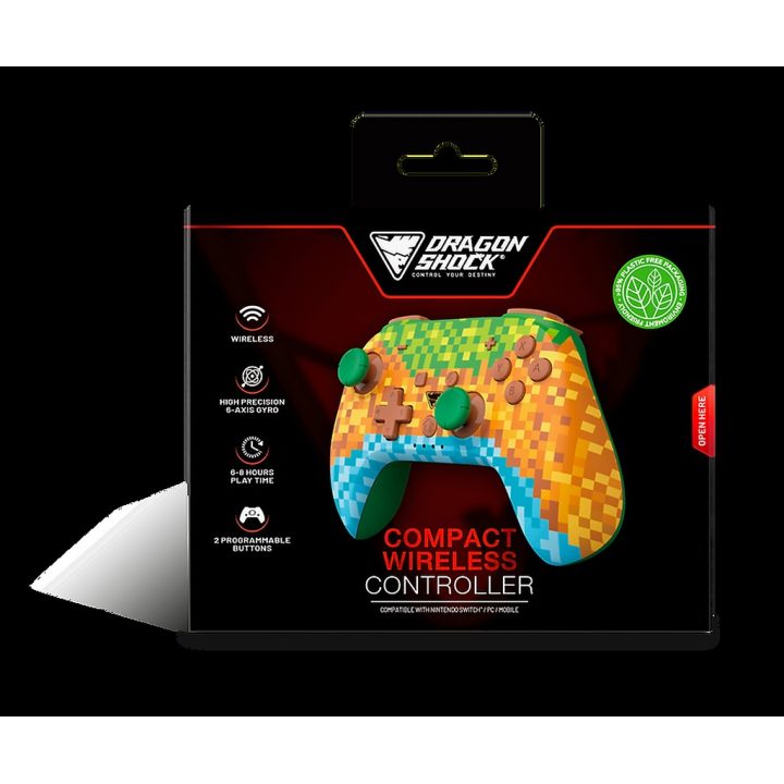 Dragon Shock PopTop Compact Multicolor Bluetooth Gamepad Nintendo…