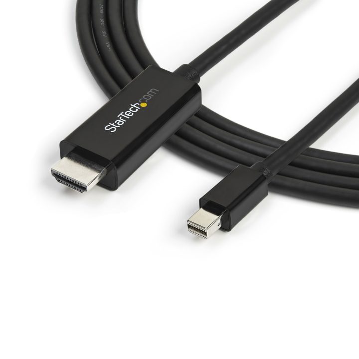 StarTech.com 3m Mini DisplayPort to HDMI Converter Cable - 4K 30Hz…