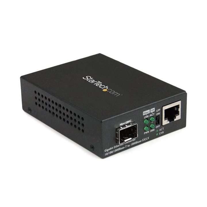 StarTech.com Conversor de Medios de Fibra Multimodo/Monomodo Para…