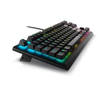 Alienware AW420K teclado Juego USB Negro