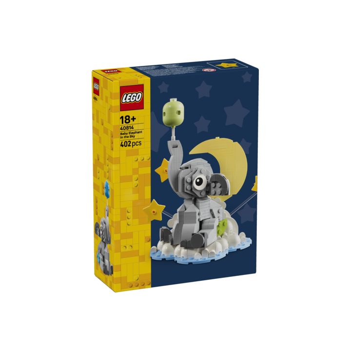 Lego bebé elefante no céu (40814)