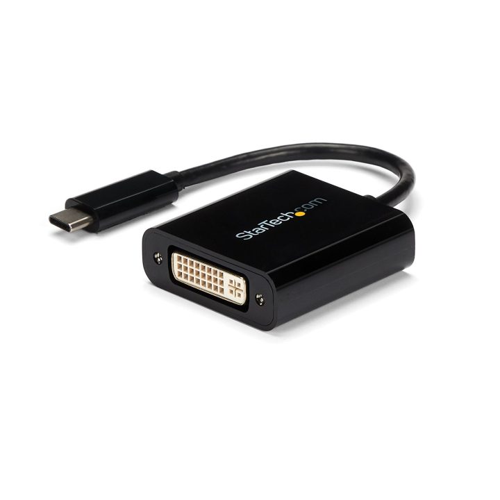 StarTech.com Adaptador USB C a DVI - Preto - 1920x1200 - Conversor de…