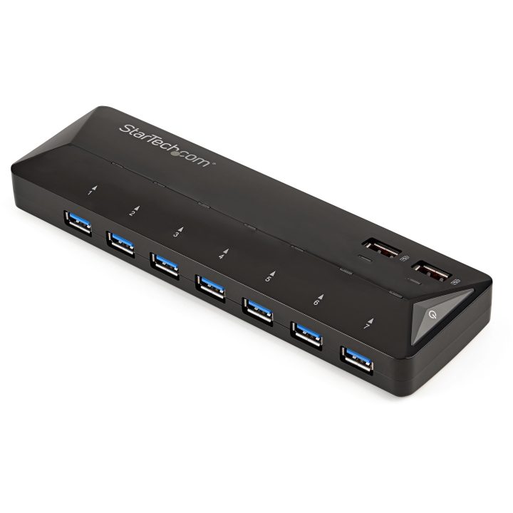 StarTech.com Hub USB 3.0 de 7 Portas - 5Gbps - Carregador com Portas…