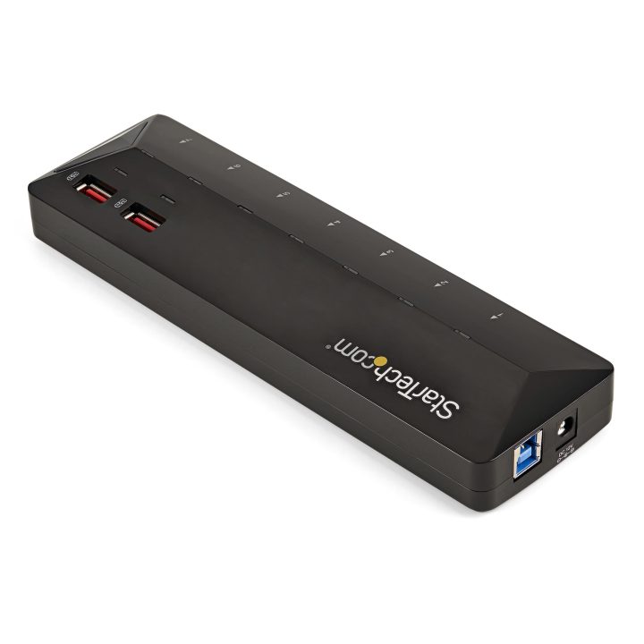 StarTech.com Hub USB 3.0 de 7 Portas - 5Gbps - Carregador com Portas…
