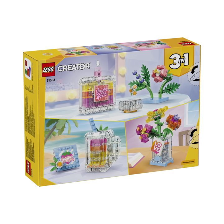 Frasco decorativo de perfume Lego (31383)