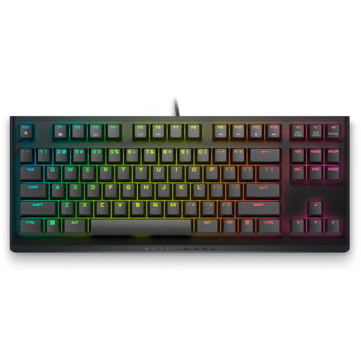 Alienware AW420K teclado Juego USB Negro