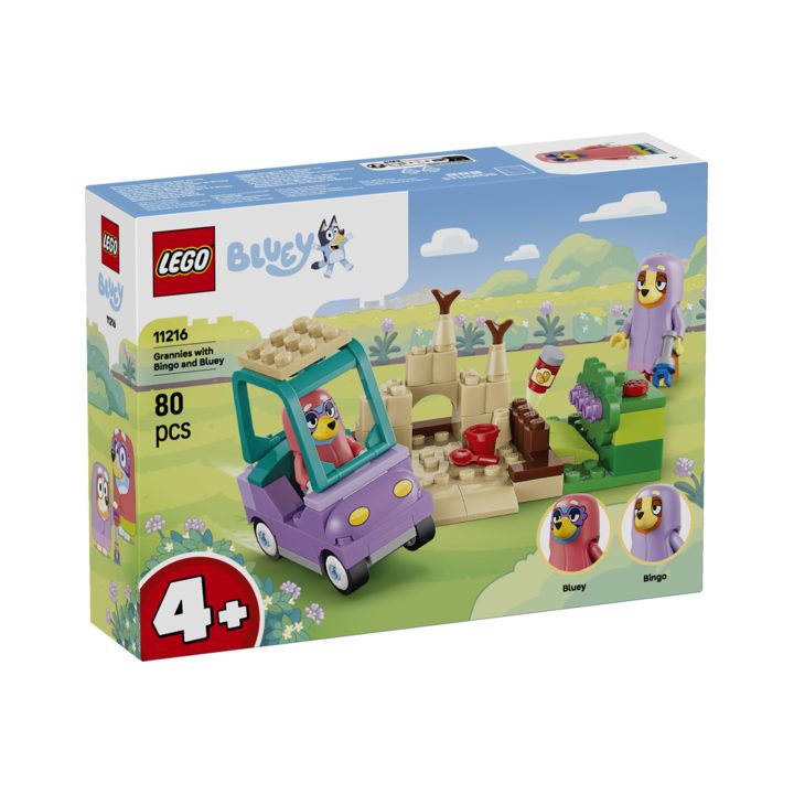 LEGO Bluey and Bingo Grandmas with Bingo (11216)