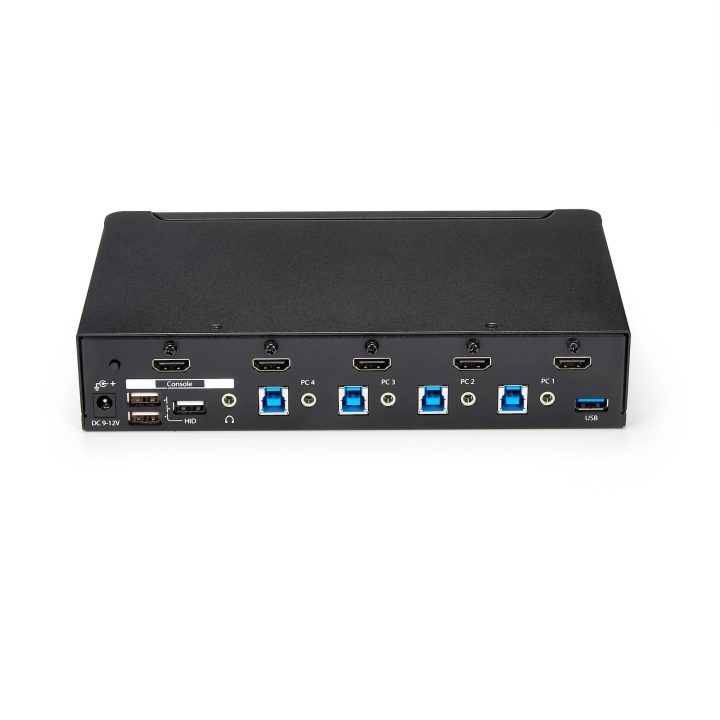 StarTech.com Switch KVM de 4 Portas HDMI 1080p com USB 3.0