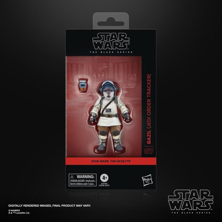 Star Wars The Black Series Bazil (Rastreador da Ordem Jedi)