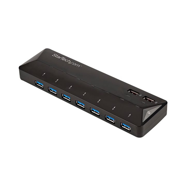 StarTech.com 7-Port USB 3.0 Hub - 5Gbps - Charging and Syncing Power…