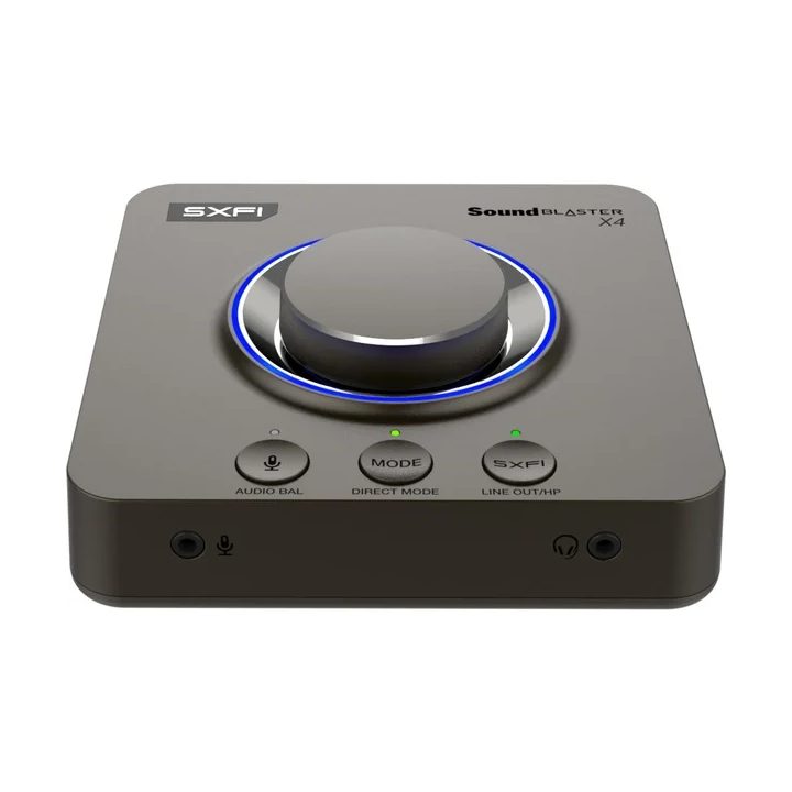 Creative Labs Creative Sound Blaster X4 DAC Super X-Fi 7.1 USB…