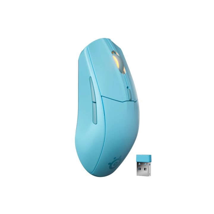 SteelSeries Mouse - Rival 3 Wireless Gen. 2 Aqua (62526)