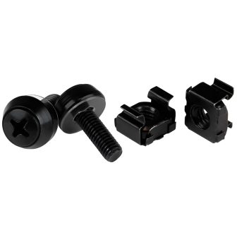 StarTech.com Pacote de 50 Parafusos M5 12mm, Porcas de Gaiola…