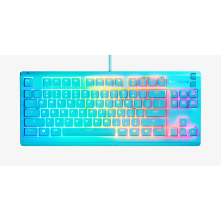 Steelseries Apex 3 TKL - Teclado de jogo USB QWERTY inglês dos EUA…