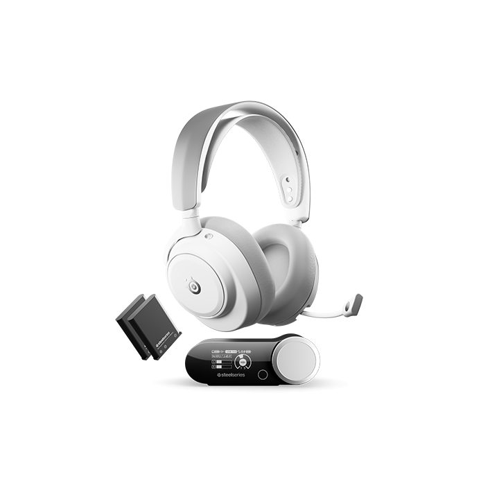 Auscultadores SteelSeries - arctis nova pro omni wh retail (61727)