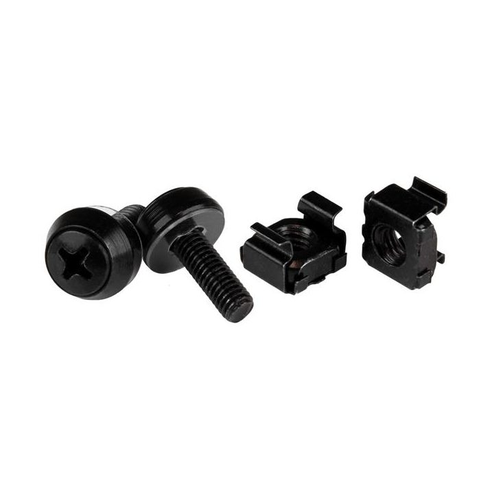 StarTech.com Pacote de 50 Parafusos M5 12mm, Porcas de Gaiola…