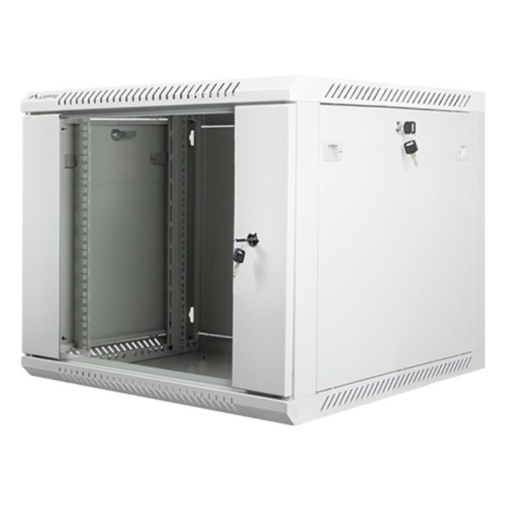Lanberg WF01-6609-10S armário rack 9U Bastidor de parede Cinzento