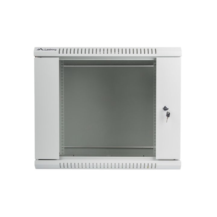 Lanberg WF01-6609-10S armário rack 9U Bastidor de parede Cinzento