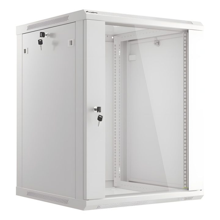 Lanberg WF01-6615-10S armario rack 15U Bastidor de pared Gris