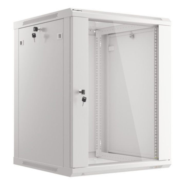 Lanberg WF01-6615-10S armário rack 15U Bastidor de parede Cinzento