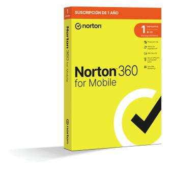 Norton 360 Mobile Antivirus Security Base Portuguese 1 license(s) 1…