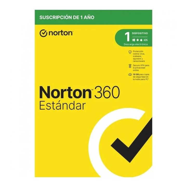 Norton 360 Standard Seguridad de antivirus Español 1 licencia(s) 1…
