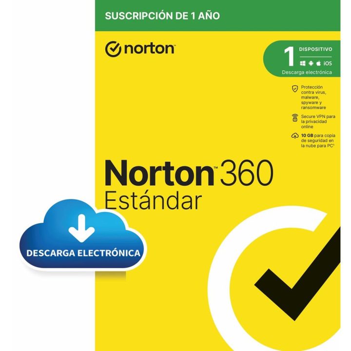 Norton 360 Standard Segurança de antivírus Português 1 licença(s) 1…