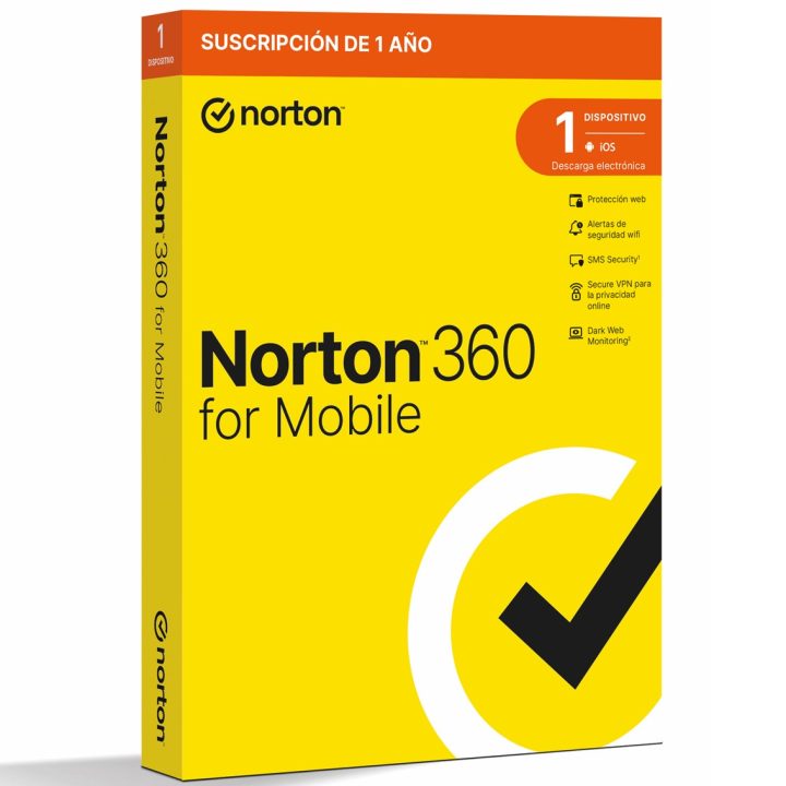 Norton 360 Mobile Antivirus Security Base Portuguese 1 license(s) 1…