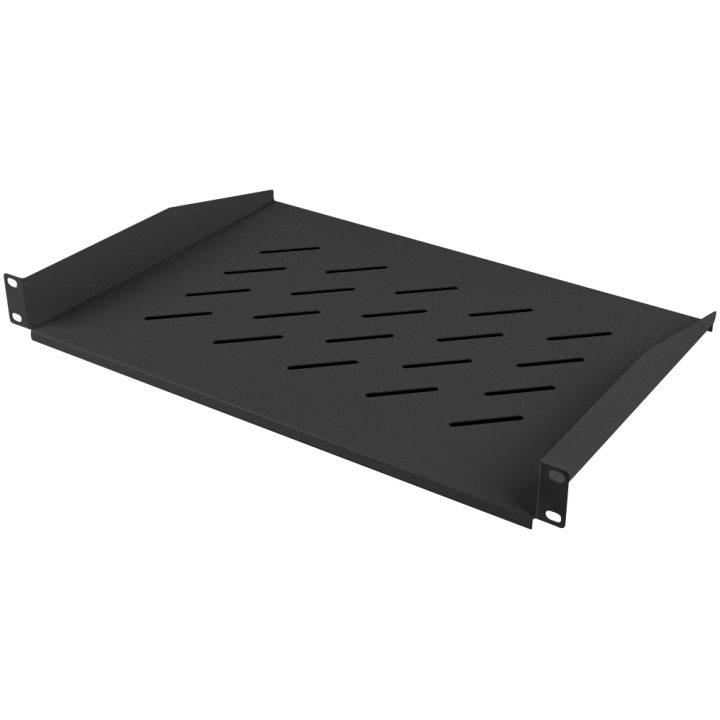 Lanberg AK-1008-B 19" 1U Rack Shelf, 483x315mm, up to 25kg