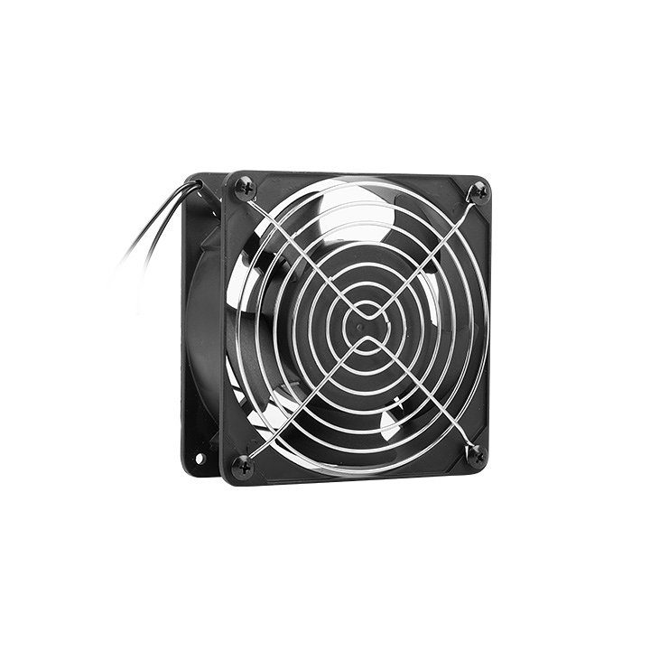 Lanberg 120 mm Rack Fan 19" 230V Metal Grille Black (AK-1501-B)