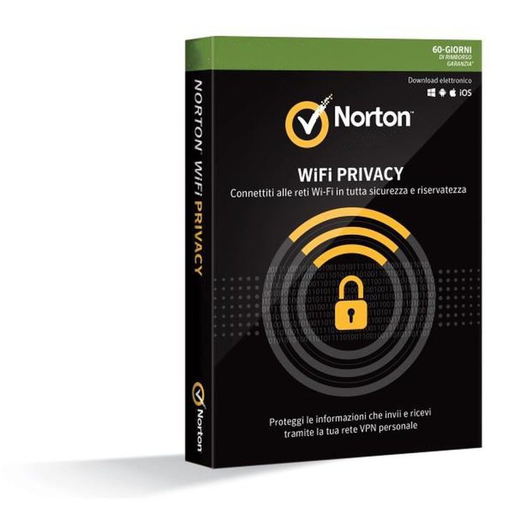 Norton WiFi Privacy 1 License(s) Spanish 1 Year(s)