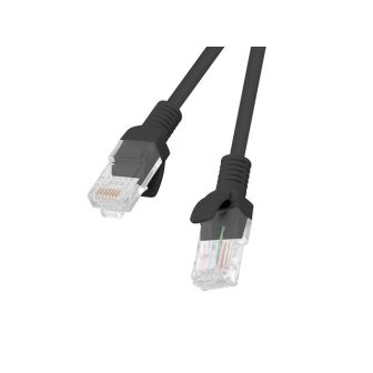 Lanberg Cat.5e UTP Patch Cable 1m Black Fluke Passed…