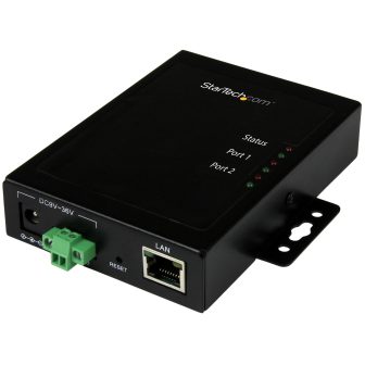 StarTech.com Servidor de Dispositivos Série para IP de 2 Portas RS232…