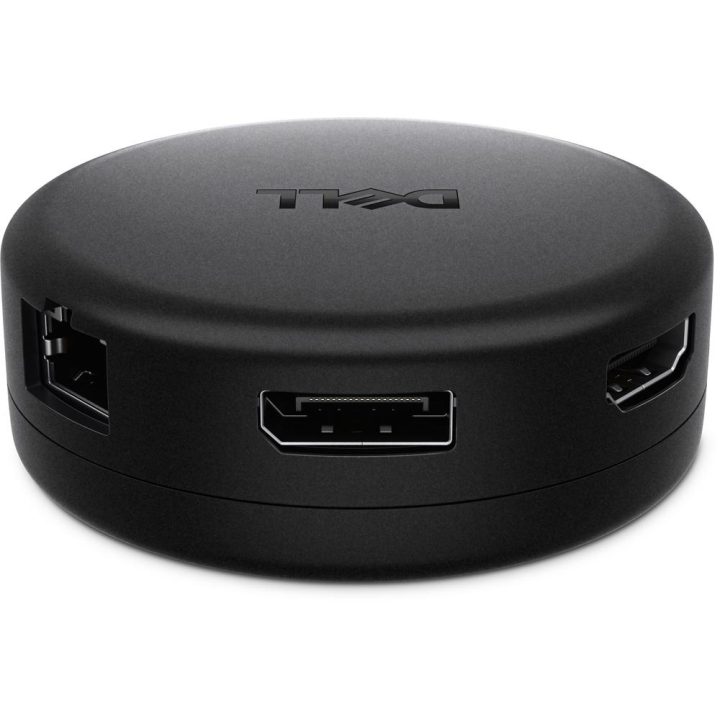 DELL DA326 Alámbrico USB 3.2 Gen 1 (3.1 Gen 1) Type-C Negro