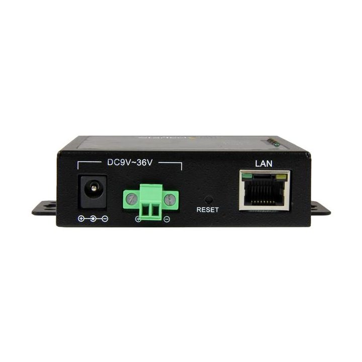StarTech.com 2-Port RS232 Serial Device Server to IP - Metal