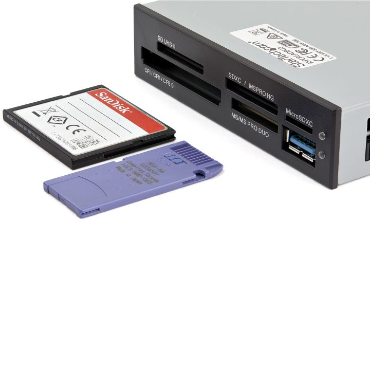 StarTech.com Internal USB 3.0 Card Reader for SD MicroSD MS CF Flash…