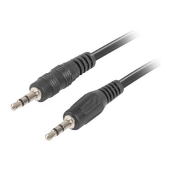 Cabo estéreo Lanberg jack 3.5mm macho-jack 3.5mm macho 1.2m preto…